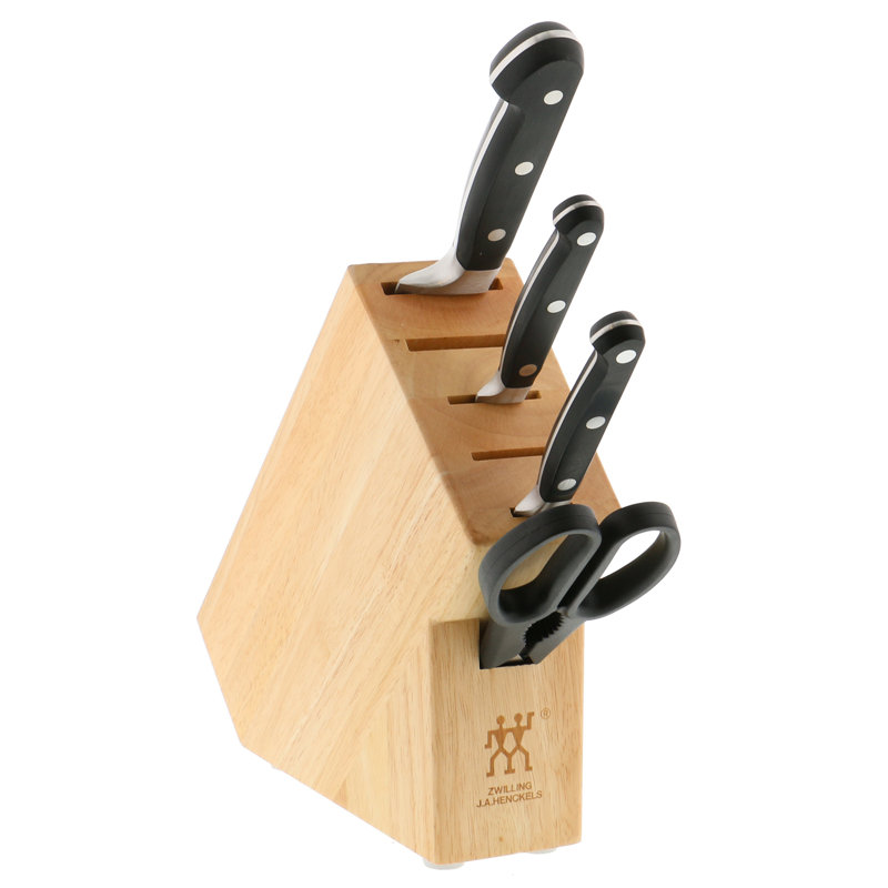 Zwilling JA Henckels Pro Professional 5 Piece Knife Block Set & Reviews Wayfair